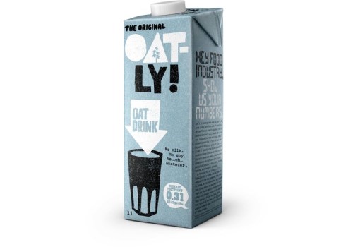 Oatly Oat Milk Calcium 1l